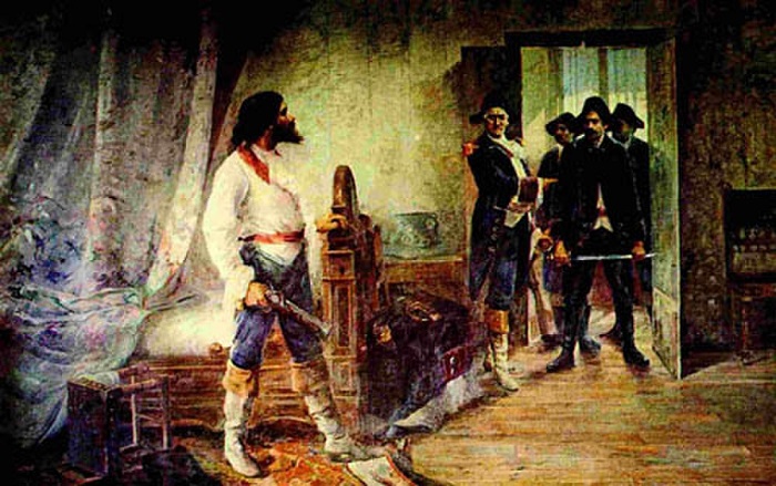 Tiradentes foi preso em 1789, mas a sentença de seu julgamento só foi dada em 1792